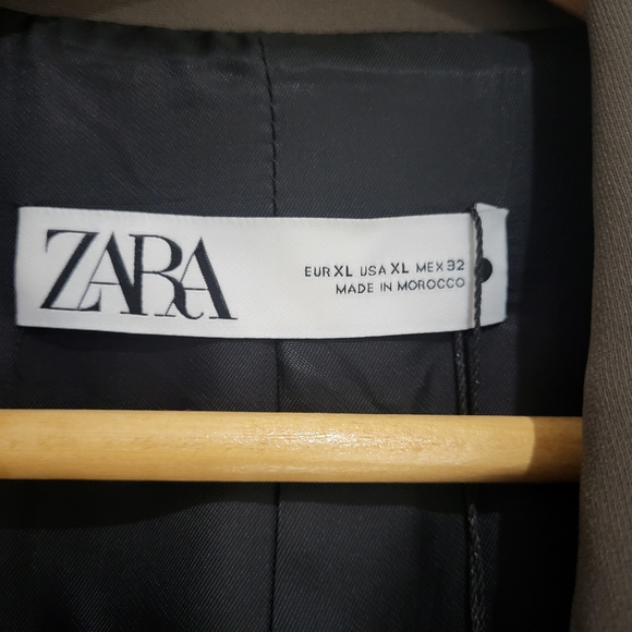 NWT Zara Sleeveless Lapel Collar Waistcoat Suit Vest - Picture 12 of 13